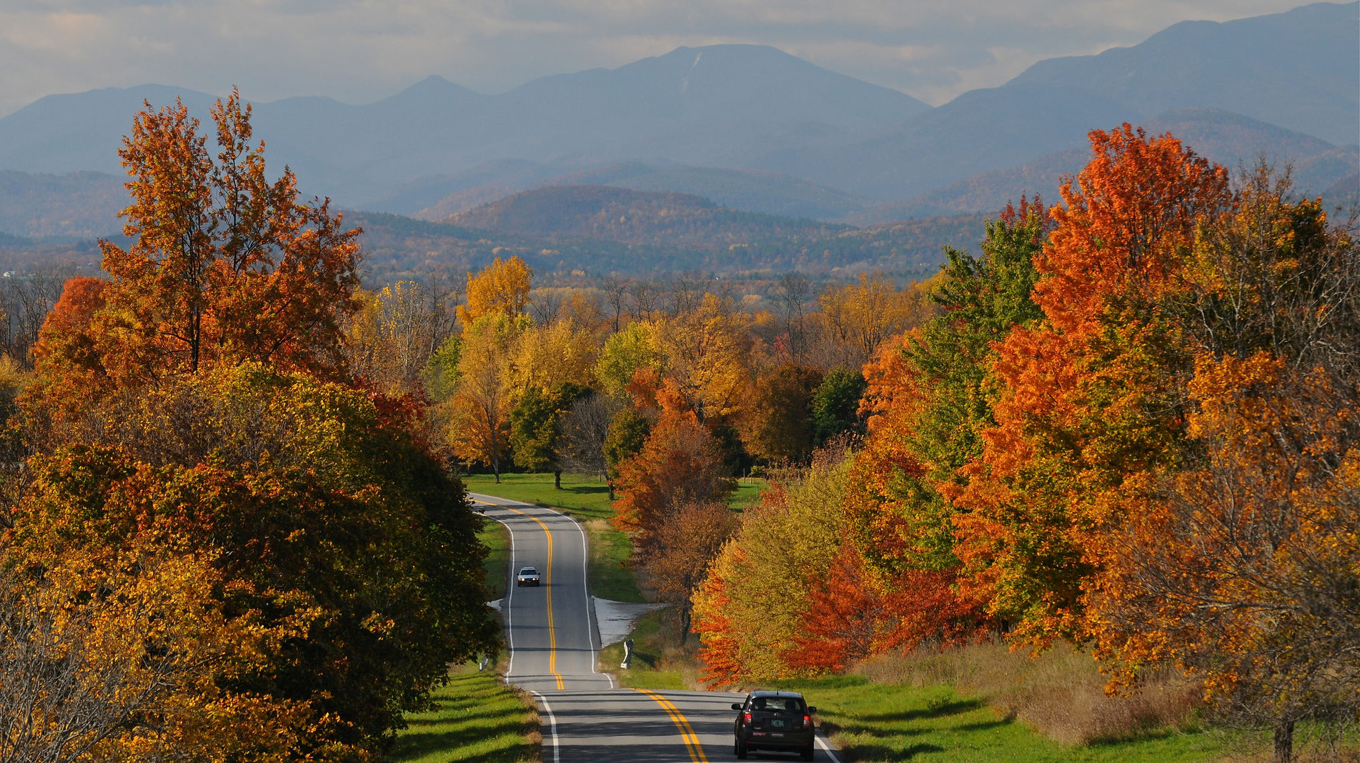 Scenic view of Vermont